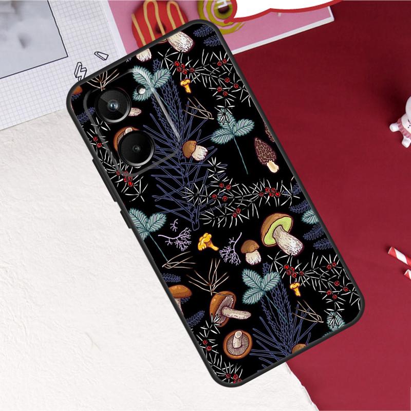 Чехол "Грибной Лес" для Realme 10 8 9 Pro Plus GT Neo 5 2T 3T Master C11 C25 C30 C31 C35 C21Y C25Y