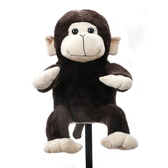 Мягкий чехол для клюшки для гольфа в виде плюшевой обезьяны, чехол для клюшки для гольфа в виде животного, аксессуар для гольфа Driver And Woods