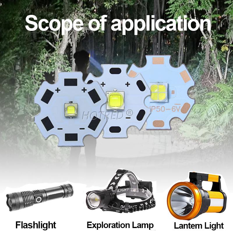 3W 5W 10W 18W T6 XML2 High Power LED 3V XPE XHP50 6V 3.5*3.5mm/5*5mm DIY Flashlights Parts Bead For Bicycle accessories Headlamp