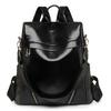 Модный кожаный повседневный женский рюкзак, вместительный одноплечевой рюкзак двойного назначения для выхода в свет