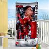 Ronaldo's Legacy Football Beach Towel Quick-Dry Soft Microfiber Comfortable Lightweight Suitable for Swimming, Gym, Camping, Yoga Vacation