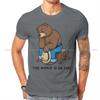Smokey The Bear The World Is On Fire T Shirt Vintage Grunge Teenager Summer Large Cotton Unisexs Clothes Harajuku Crewneck Tshirt