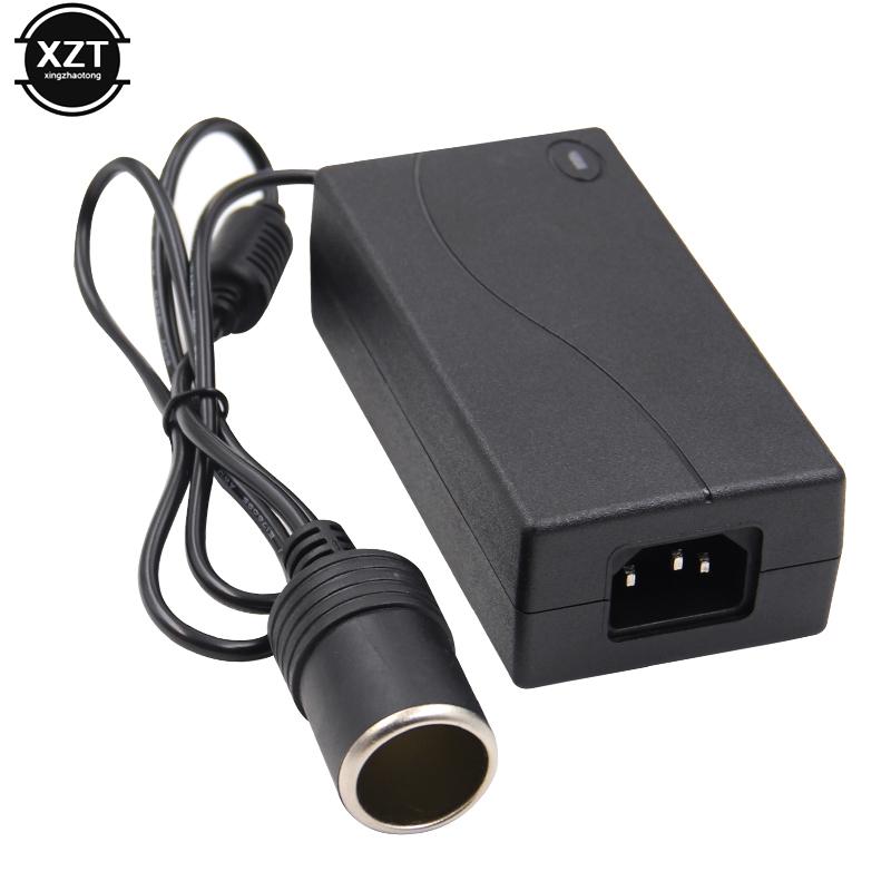 Novel Car Vacuum Cleaner Refrigerator Adapter Cigarette Lighter 60W Auto Charger Socket Converter Power Transformer 110-240V