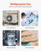 Vacuum Pump 6 CFM HVAC 2 Stage Rotary Vane Vacuum Pump Oil Included