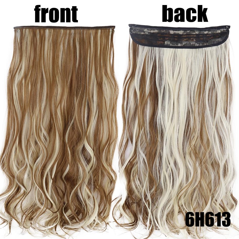 XINRAN 22-дюймовые модные женские волосы для наращивания, устойчивые к высоким температурам, синтетические волны, длинные волосы без клипс, невидимый парик для лески