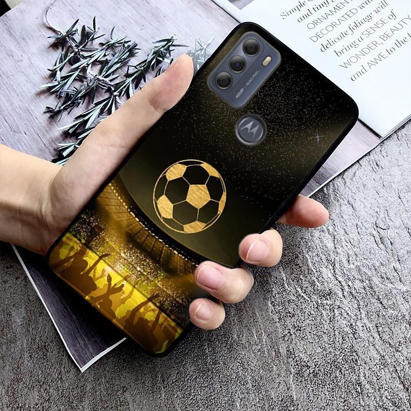 Чехол для телефона с изображением футбольного мяча Для Motorola Moto G Stylus 5G G Play G Power G 5G G Pure 2023 2024 E20 E22 E22i E32 E40 E13