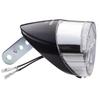 Panasonic LED Hub Dynamo Compatible with and Hub W59 X D79 X Light, 1-Wire 2-Wire Dynamos, Bicycle, Black, H62mm, NSKL142-B