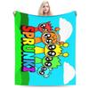 Sprunki Game Blankets Flannel  Lightweight Thin Throw Blankets for Bedroom Sofa Bed Rug