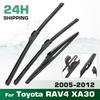 For Toyota RAV4 XA30 2005-2012 2006 2007 2008 Wiper Front & Rear Wiper Blades Windshield Windscreen Window Brushes 24"+16"+12