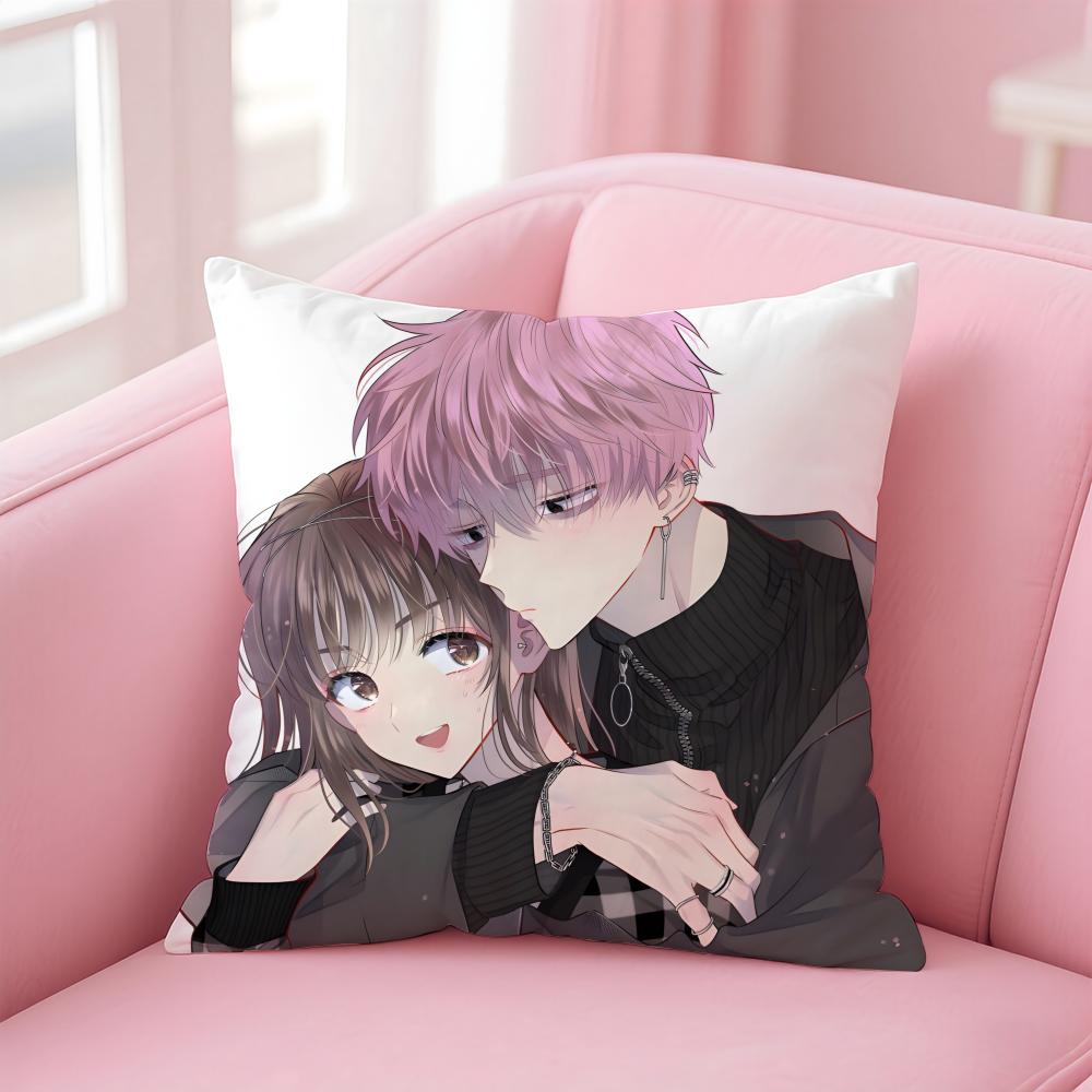 Tamon-Kun Ima Dotchi! Cushion Cover Comfortable Reversible Pillow Cover Ideal For Car Sofa Bedroom & Beyond