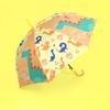Cartoon Long Handle Umbrella Fully Automatic Cute Patterns Dual Use Cute Children Umbrella for Kids