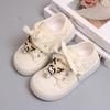 Обувь для девочек, парусиновые туфли, одинарные туфли, детская повседневная обувь для сноуборда
