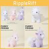 Angel Pony Plush Toy Keychain Soft Short Children Collectors Festival Gift Doll