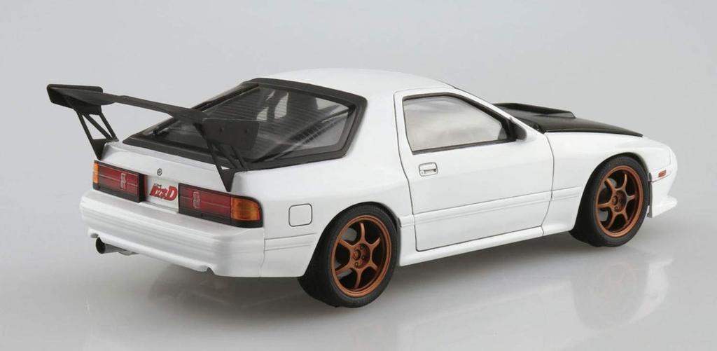 Aoshima Bunka Kyozai Серия Initial D 7 Рёсукэ Такахаси FC3S Спецификация для битвы в Хаконе Масштабная пластиковая модель (АОСИМА) нет. RX-7 1/24
