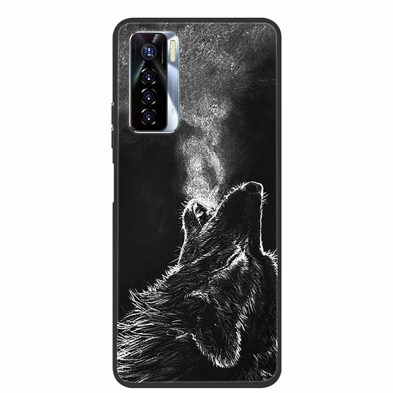 Для Tecno Camon 17 Pro Чехлы 17P 17 Мягкий ТПУ Силиконовый Чехол для Телефона для Tecno Camon 17P Задняя Крышка Бампер Fundas Camon17 CG7n Capa