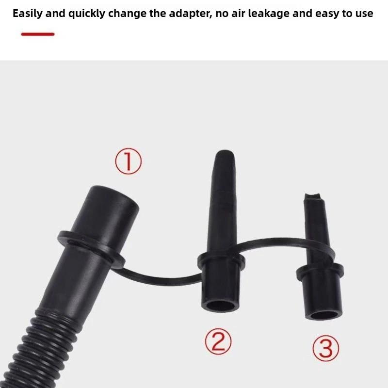 Portable Outdoor Foot Pump Air Inator for Camping Mat Mattress Balloon Swimming Floating Accessories Inflator for Pad Boat Bed