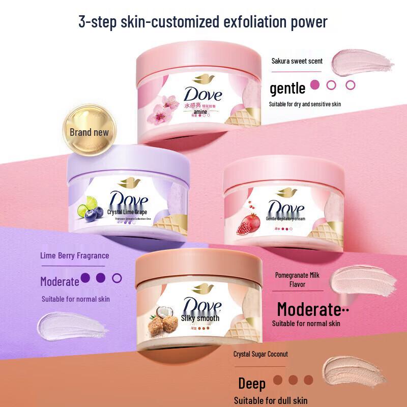 DOVE Скраб для тела «Мороженое»