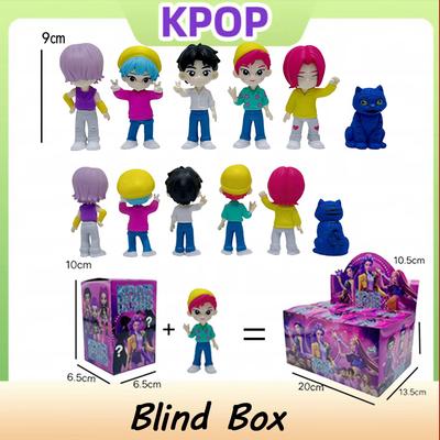 Аниме K-pop Кукла Охотник на Демонов Виниловая Игрушка Руми Мира Зои Персонаж Виниловая Маска Блайнд Бокс Украшение Игрушка Подарок на День Рождения