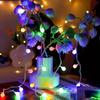 1Pack 10/20/40/80 Led Globe String Lights Battery/Usb Operated Fairy Light Waterproof for Garden Christmas Wedding Party Decor