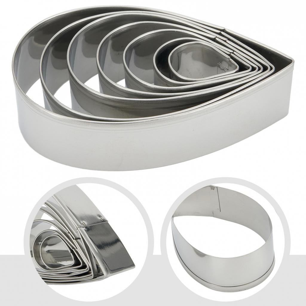 7 размеров вырубка лепестка розы для украшения цветов, высокое качество