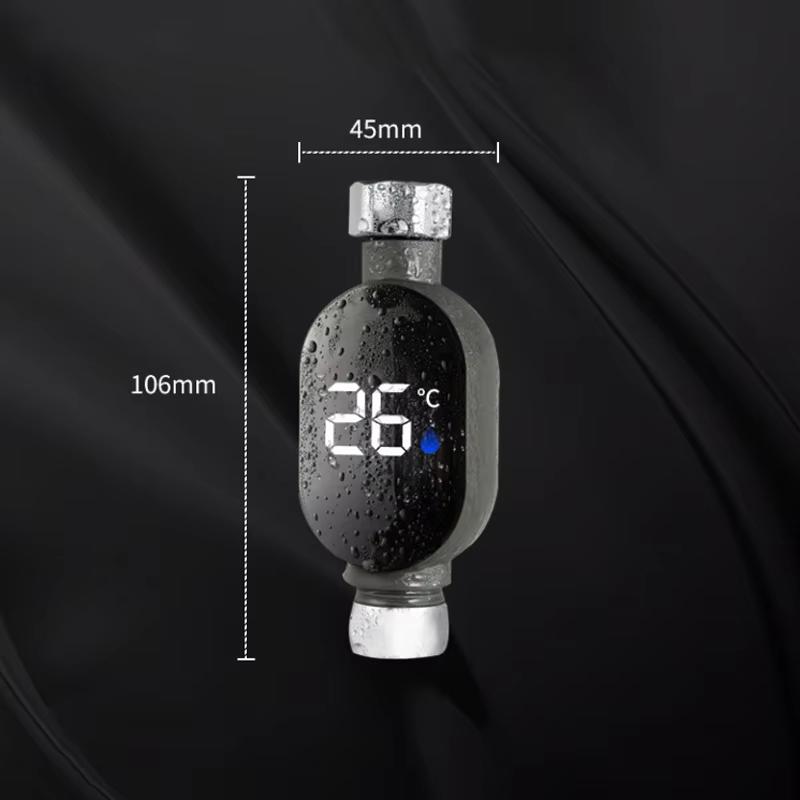 Гидромассажная ванна Монитор температуры воды Электрический светодиодный дисплей Домашние смесители для душа Термометр для воды Измеритель температуры для купания