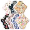 AENUANCE Cloth Pads, Absorbent for Menstrual Discharge, 7-Piece Set, Thick, 10cc Capacity, Small, Non-Waterproof, AESH-7P-V03