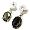 Dolce Vita [F3998] - Designer Earrings 'DV - Creativity' Silver Gray