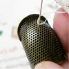 Thimble Ring Finger Protector Handworking Thimble Needles Craft Household DIY Sewing Tool Accessorie