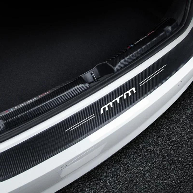 WGLRK1 Luminous Car Door Sill Scuff Plate Threshold Protective Decals For Volkswagen VW MTM 2023 Emblem Rear Trunk Bumper Guard Strips