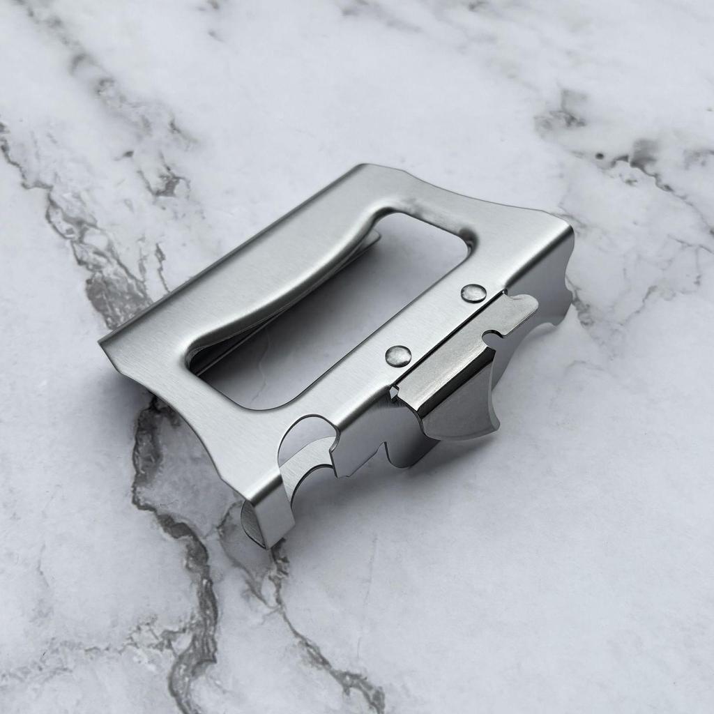 430 Stainless Steel 2-in-1 Japanese Multifunction Opener: Can Opener, Knife, Screwdriver