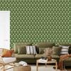 Christmas Damask Olive and Lime Wallpaper 50x1000