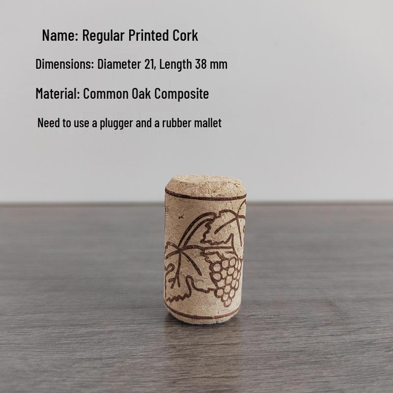 Irregular Shaped Synthetic Cork Wine and Tea Bottle Stopper