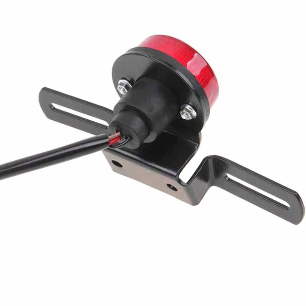 1pcs Bracket Motorcycle Tail Light Universal LED Tail Light  for Cafe Racer, ATV, Bobber