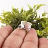 Green Amethyst Gemstone 925 Sterling Silver Handmade Wonderful Jewelry Ring Gift For Women