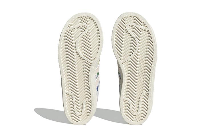 LEGO x Adidas Originals SUPERSTAR Низкие кеды для катания на скейтборде Детские Белый Зеленый Розовый Детские IF2202