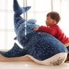New Kawaii Shark Plush Toy Big Fish Cloth Doll Whale Stuffed Children Birthday Christmas Gift
