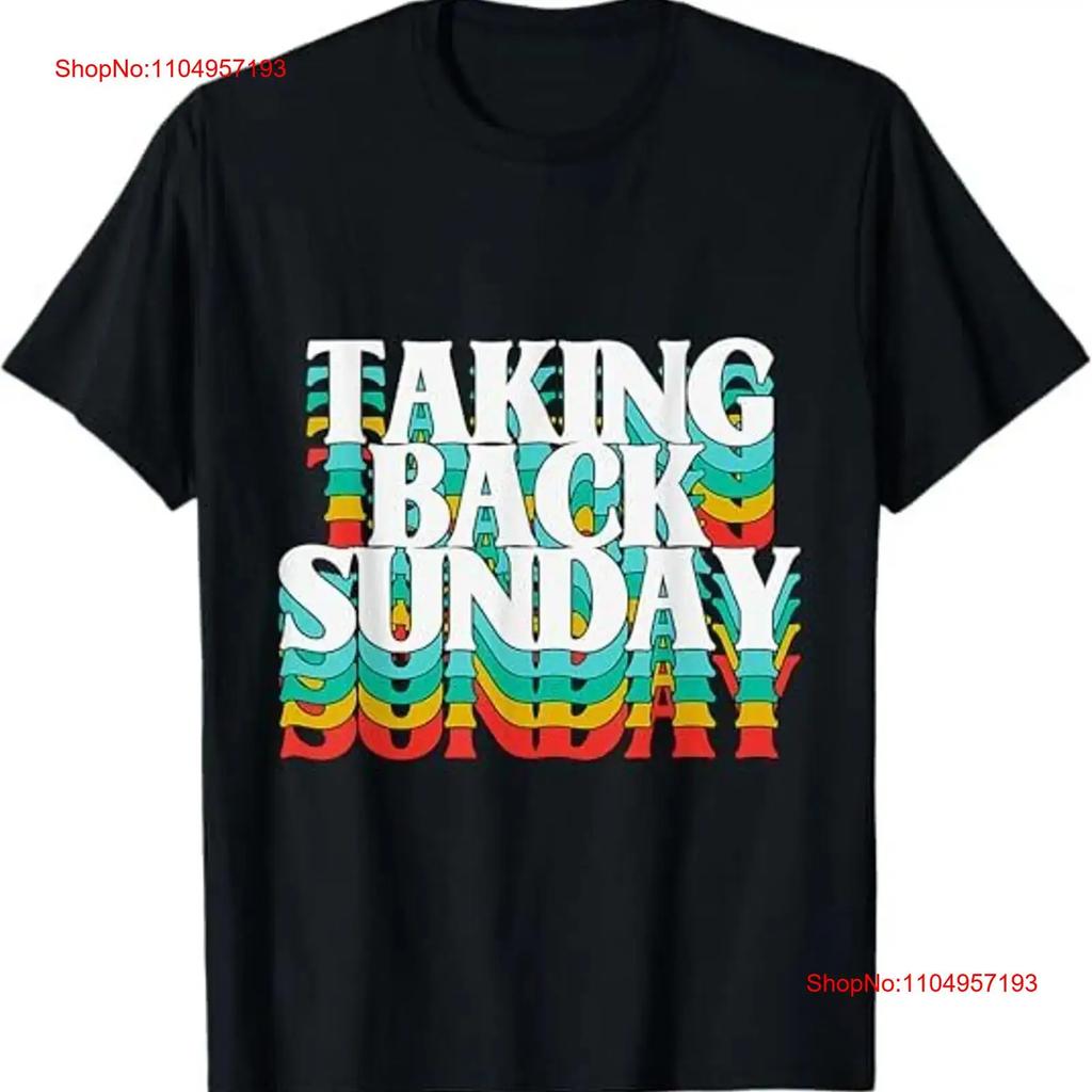 NEW LIMITED Taking Back Sunday Funny Design Great T Shirt S 3XL vintage Washed Top For Everyday Wear fashion Stretched