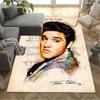 Love Tender: Elvis Presley's Legacy Area Rug Design for Bedrooms Dormitory Decorate room Playrooms Antislip Carpet Anime Office Decor