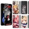 Anime Himiko Toga Black Silicone Phone Case For Xiaomi POCO X3 X4 NFC F3 F4 GT F5 M3 M4 M6 X5 X6 Pro 5G C55 C65 M5