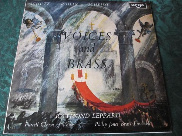 Виниловая пластинка SCHUTZ SCHEIN SCHEIDT RAYMOND Voices And Brass ZRG576 ARGO UK Классика Б/у