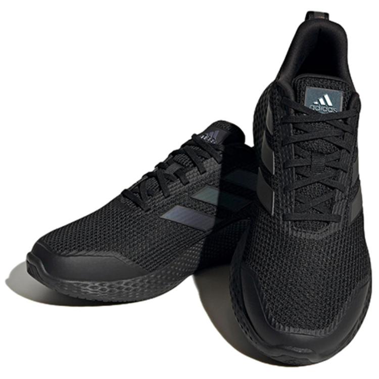 adidas Edge Gameday Удобные Модные Сетчатые Прочные Легкие Низкие Кроссовки Унисекс Кроссовки Черный IF0585