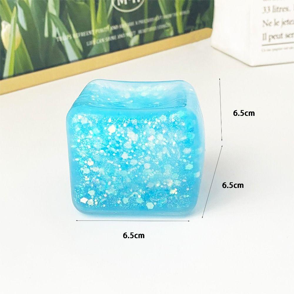 TPR Maltose Squeeze Block Squishy Decompression Toy Новая имитация тофу Squeeze Toy