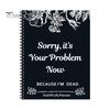 Планировщик конца жизни Блокнот Формат А4 73 Листа Плотная Бумага Компактный Легкий Спиральный Скрепленный Набор Смерти Папка