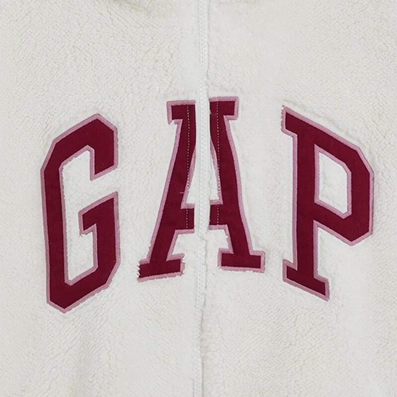 Gap Женский уютный свободный худи с вышивкой