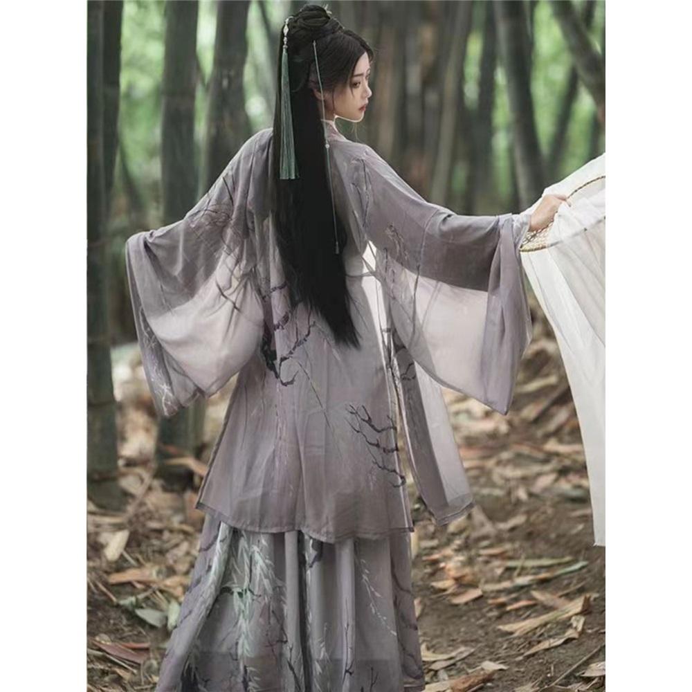 Взрослый ханьфу для мужчин и женщин. Платье в стиле китайских династий Вэй и Цзинь