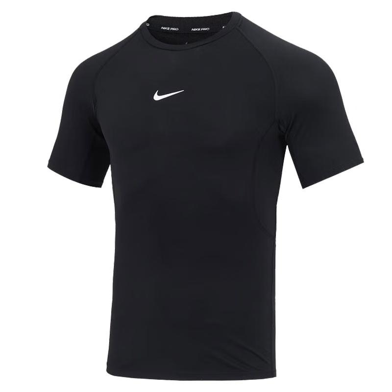 Nike Футболка American Vintage Casual с круглым вырезом, коротким рукавом, спущенными плечами и логотипом, мужские топы, черный цвет FB7933-010