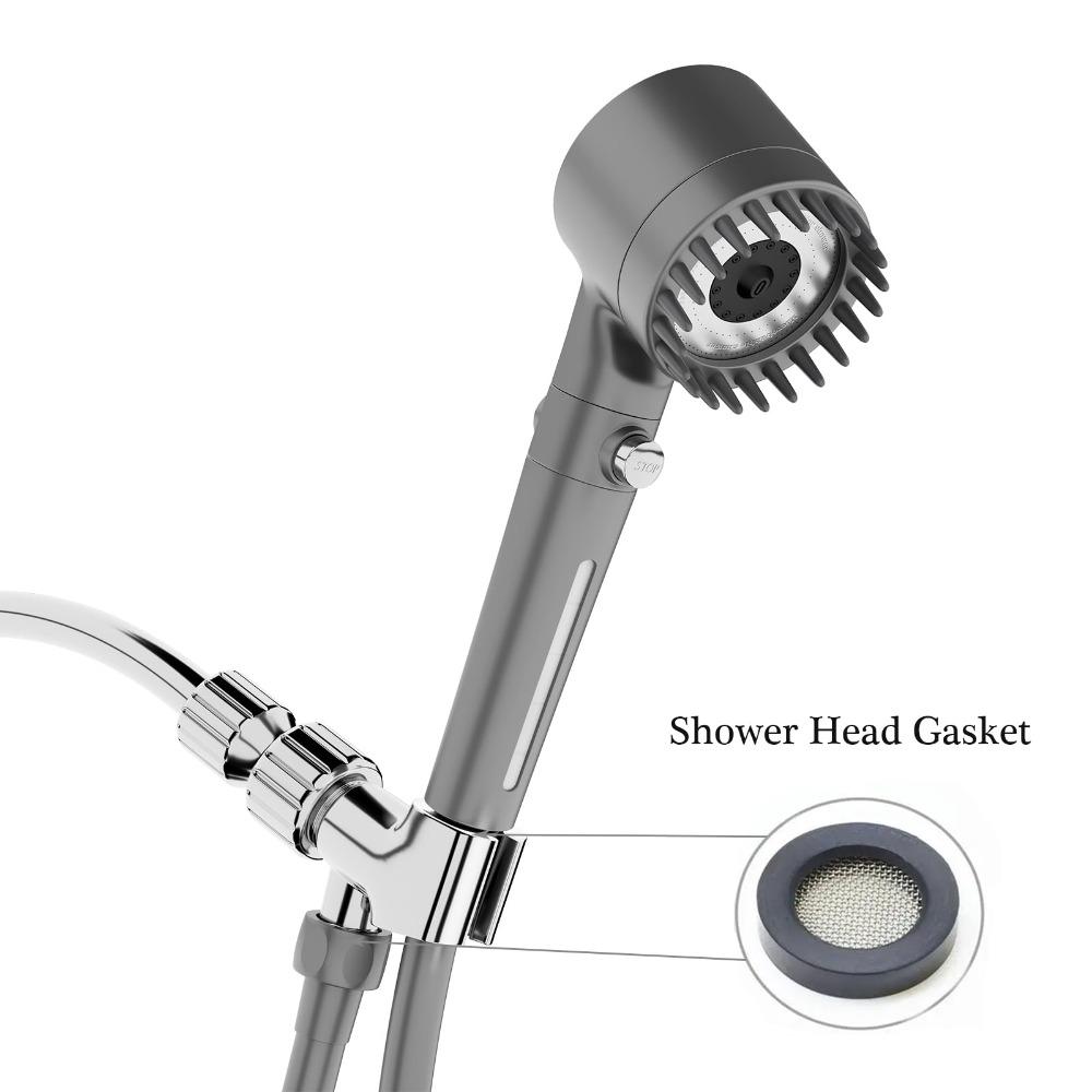 10 шт. черные прокладки для душевой лейки резиновая шайба фильтр душевое кольцо садовый шланг соединитель