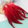 Rooster Feather 3-5inches for Crafts Grizzly Chicken Saddle Fly Tying Feather Dream Cather Jewelry Earring Accessory