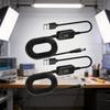 Кабель-переходник USB 5 В на 12 В с разъемом DC5.5 мм и встроенным модулем преобразования для совместимого маломощного оборудования и резервных систем