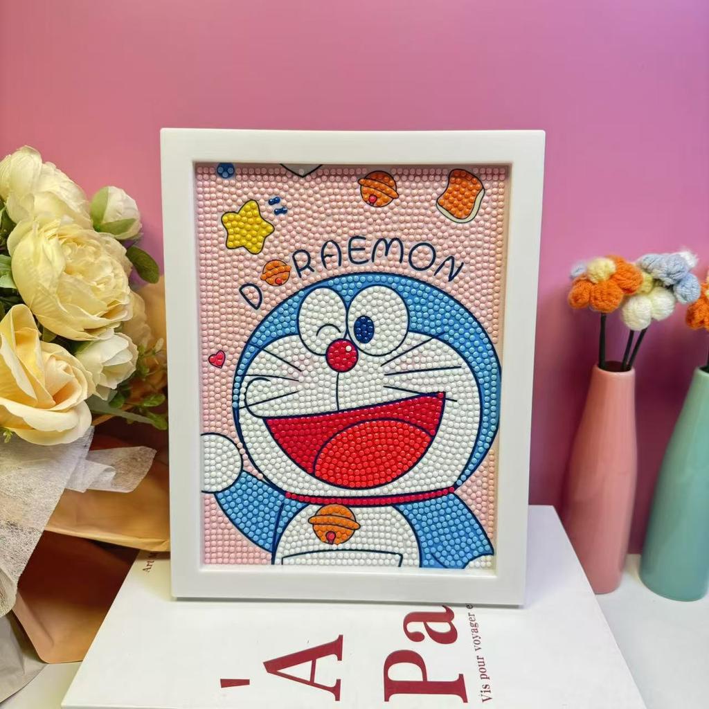 Детская Алмазная Живопись В Рамке Ручной Работы Сумка с Материалами Sanrio Алмазная Паста Живопись Концентрация Игрушка